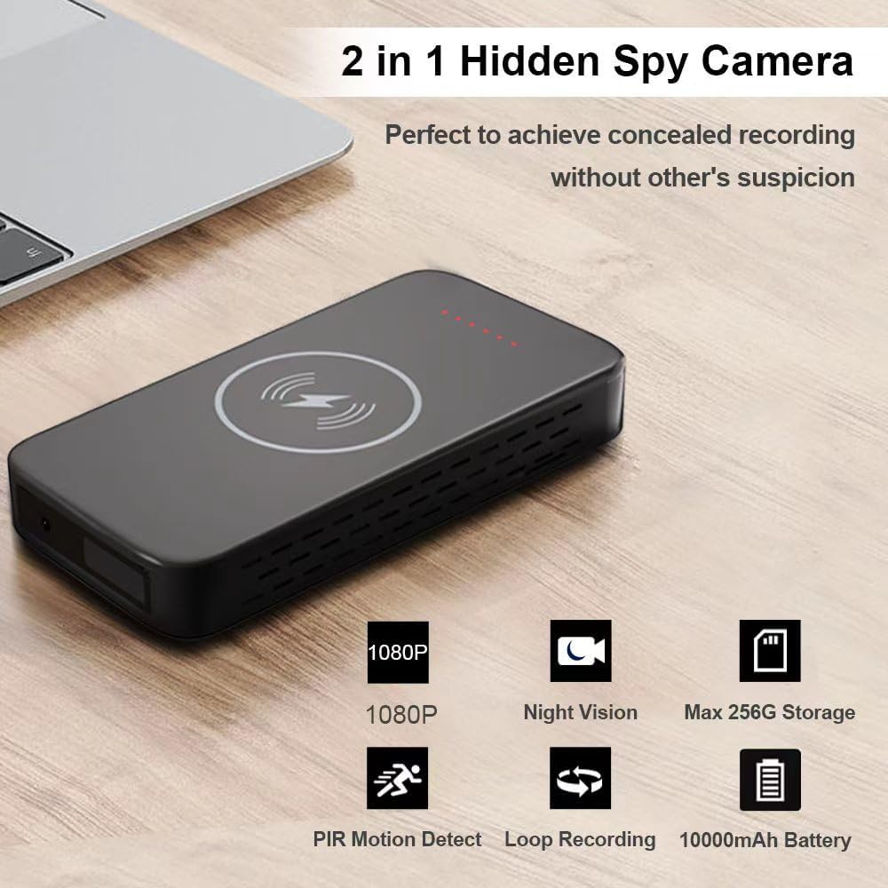 Power Bank Camera 2K