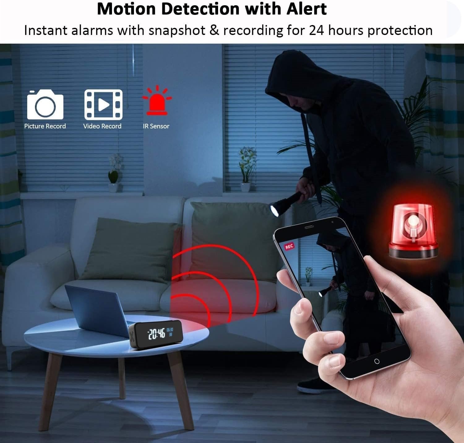 Alarm Clock Camera
